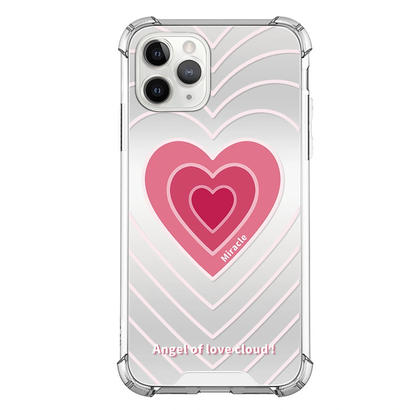 Suitable For  Phone Case Love Mirror