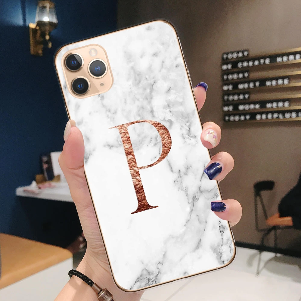 Compatible With  Matte Marble  Mobile Phone Case Mini AZ Size