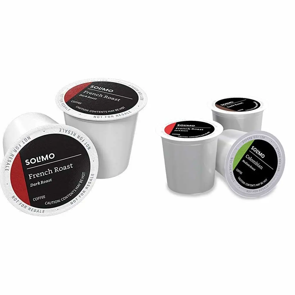 Amazon Brand - Solimo Variety Pack Coffee Pods, Compatible with Keurig 2.0 K-Cup Brewers, 100 Count (Pack of 2)
