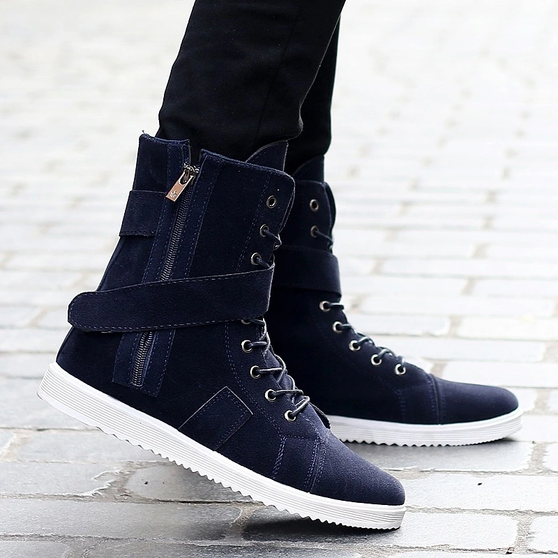 Casual High Top Martin Boots Men's Cotton Boots