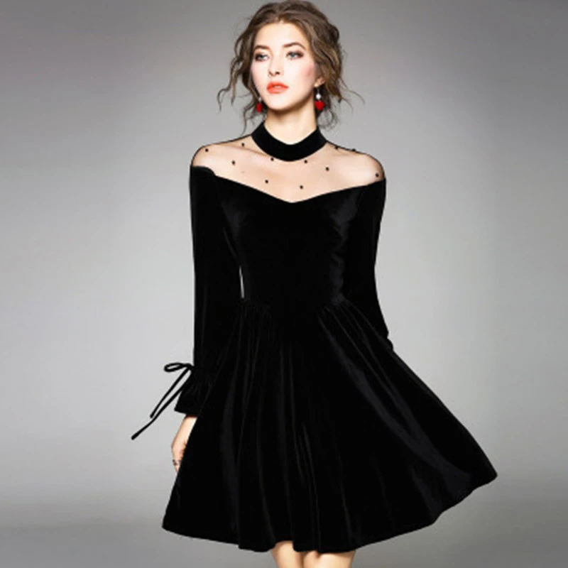 Scheming Design Feeling Gentle And Cold Wind Dress