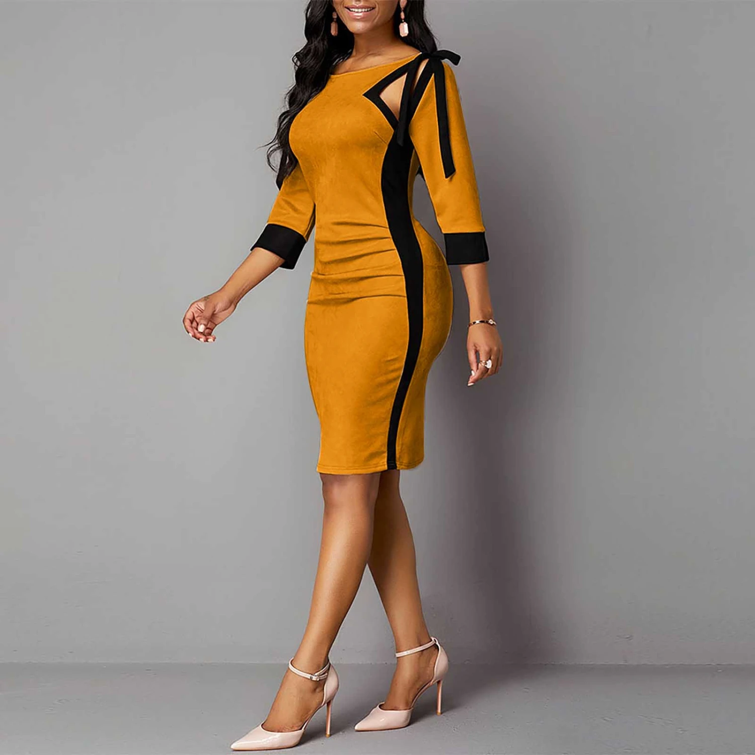 High Waist Slim-Fitting Commuter Professional Commuter Dress Cross-Border Hip Skirt