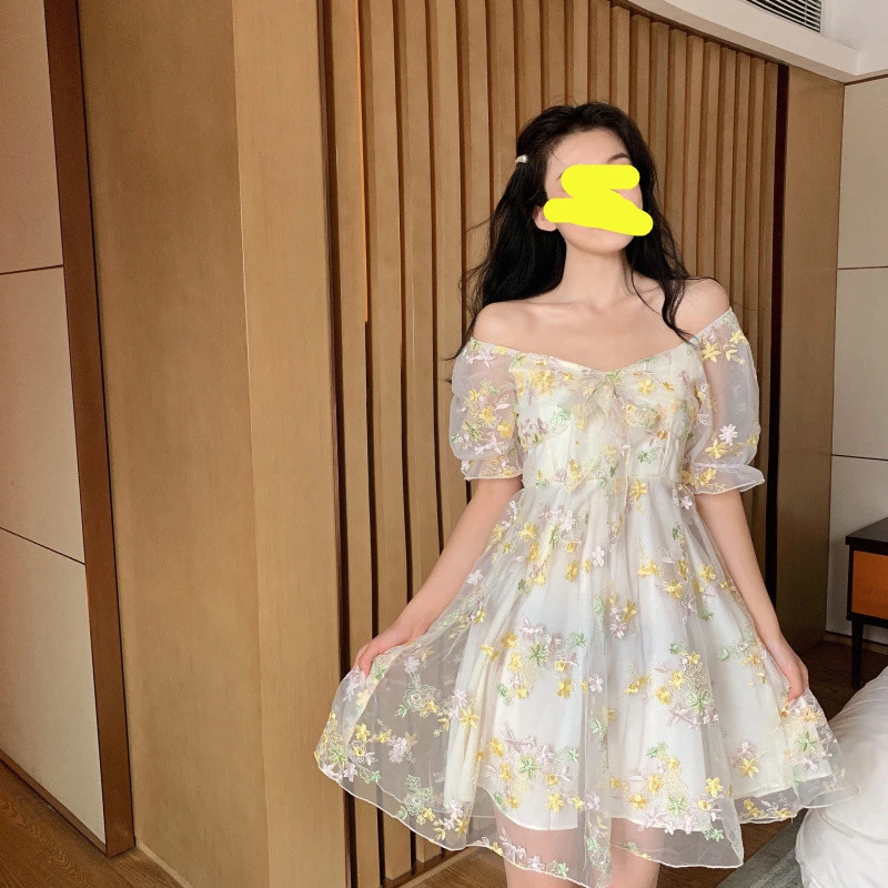 Dress Small Skirt Super Fairy Mori Girl