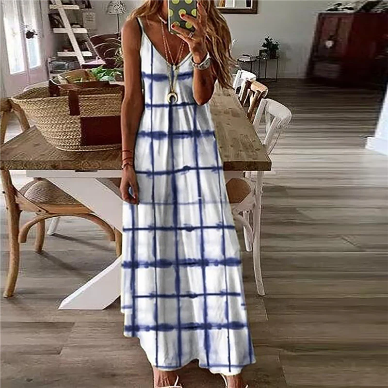 Dress Slim Slimming Long Flower Suspender Skirt