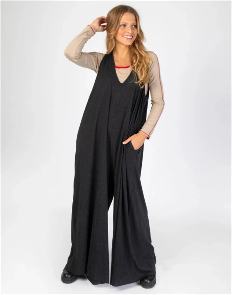 Solid Color Pocket Camisole Dress Solid Color Pocket Camisole Dress