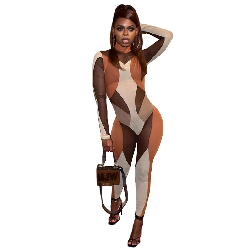 Casual Workout Street Style Skinny Slim One Piece Jumpsuits