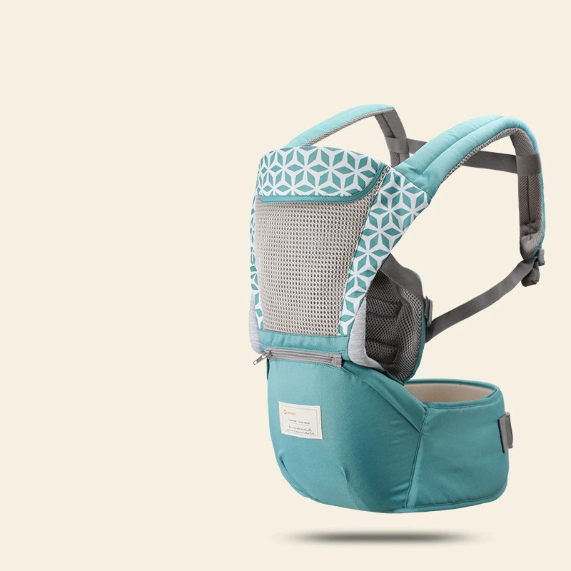 Aierbao Four Seasons Multifunctional Breathable Baby Shoulder Waist Stool Carrier