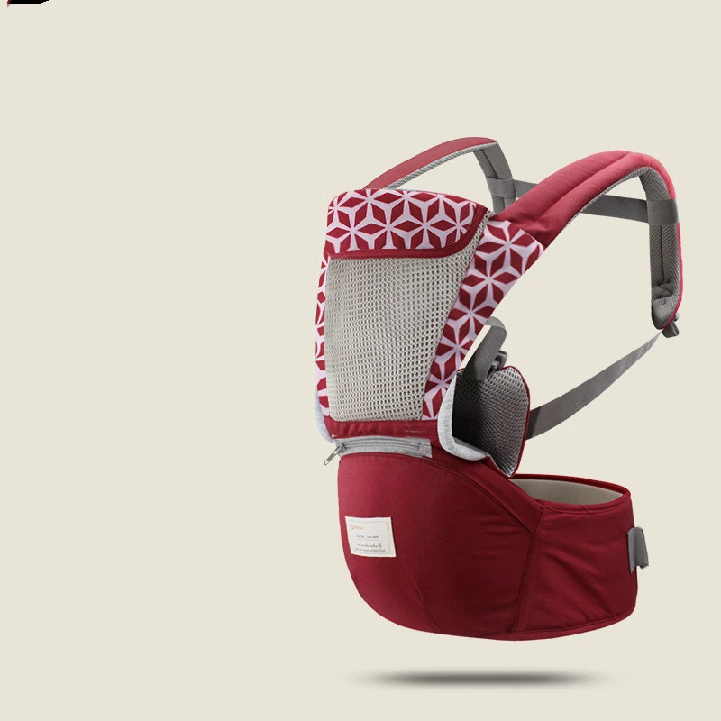Aierbao Four Seasons Multifunctional Breathable Baby Shoulder Waist Stool Carrier