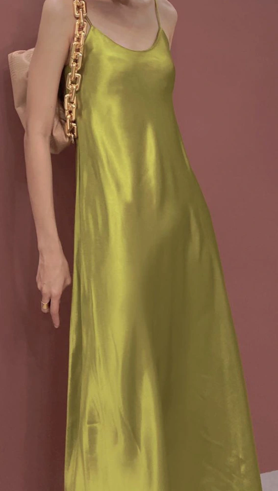New Satin And Silky Dress Inside