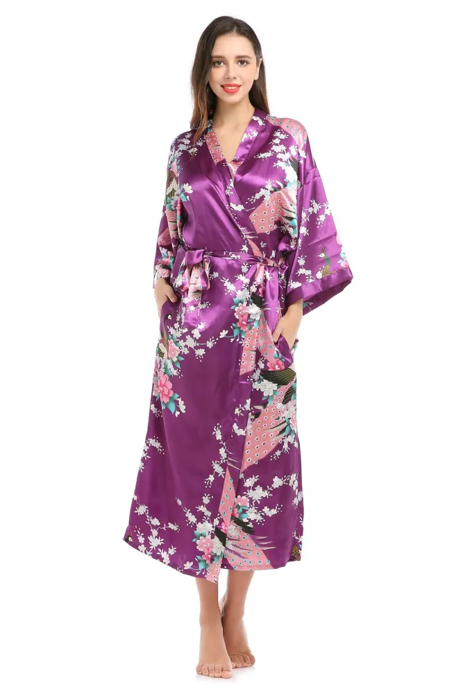 Cross-border New Ladies Silk Pajamas Simulation Silk