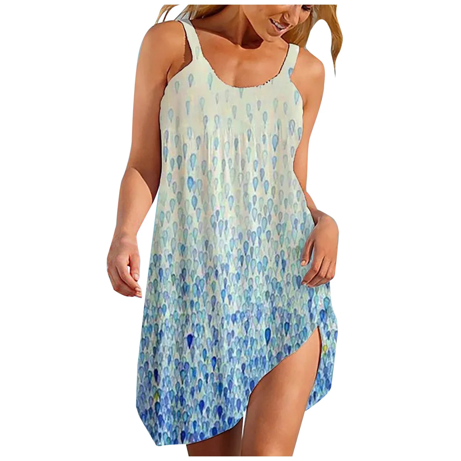 Ladies' Sling Dress With Big Swing