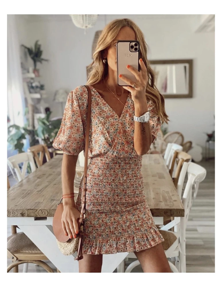 Bag Hip Fashion Short Women's Dress