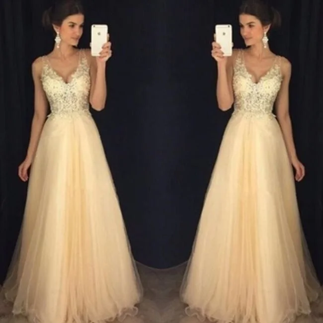 Lady Lace Dresses Evening Gown Wedding