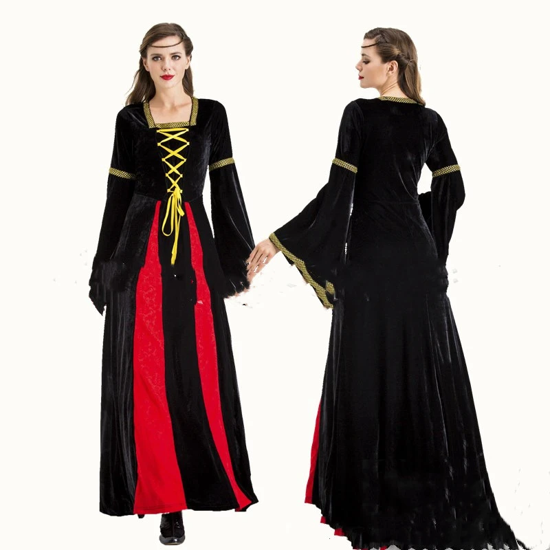 Vintage Palace Dress Luxury Queen Queen Costume