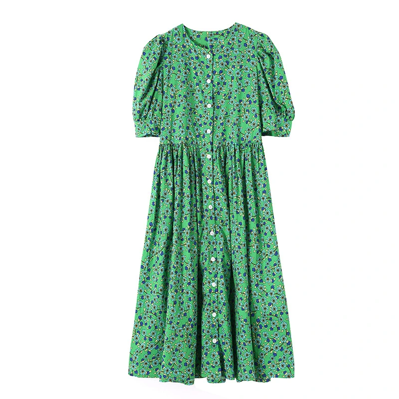 Loose Dress Summer Fat Mm Long Short Sleeve Skirt