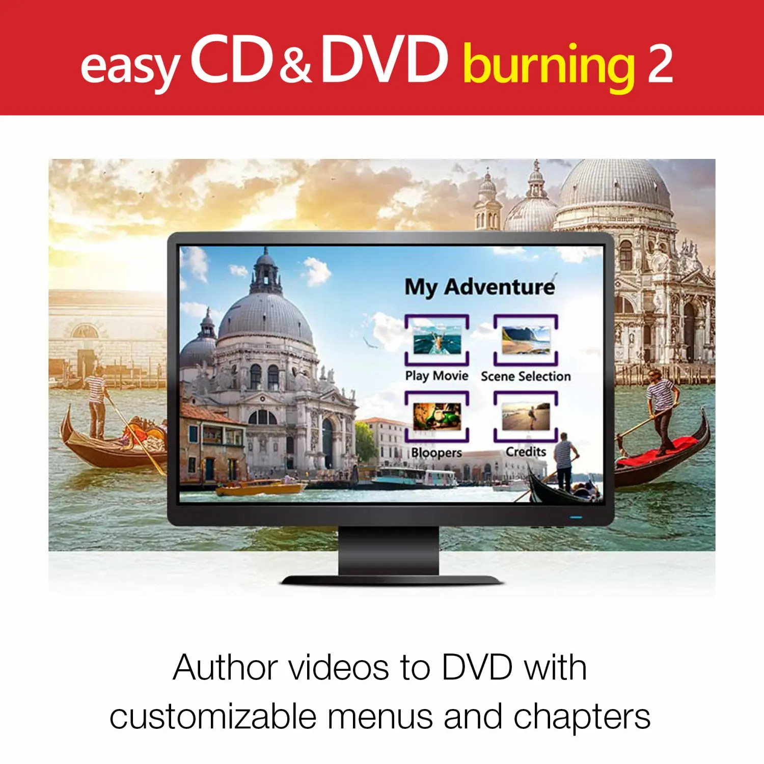 Corel Easy CD & DVD Burning 2 | Disc Burner & Video Capture usb [PC Disc]