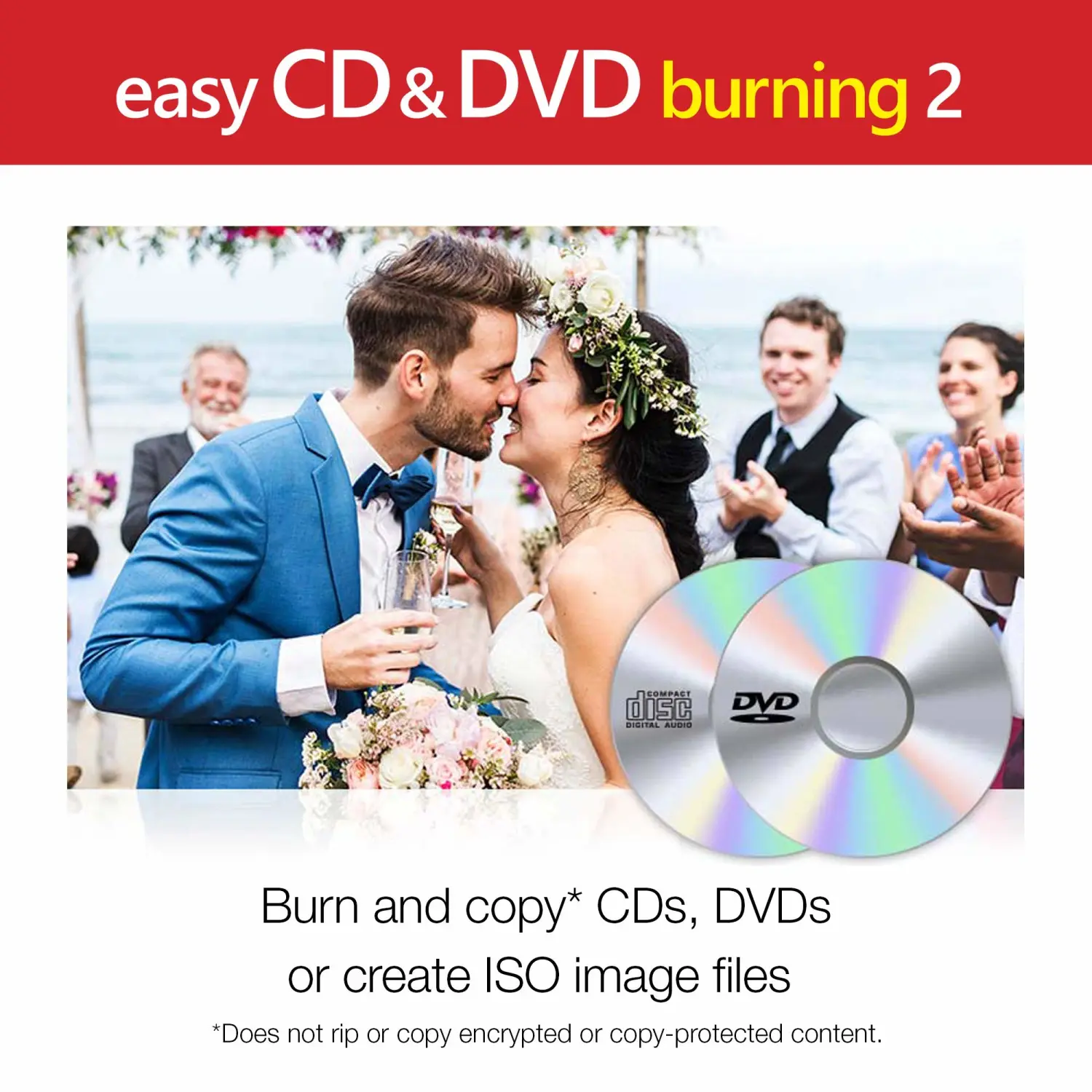 Corel Easy CD & DVD Burning 2 | Disc Burner & Video Capture usb [PC Disc]