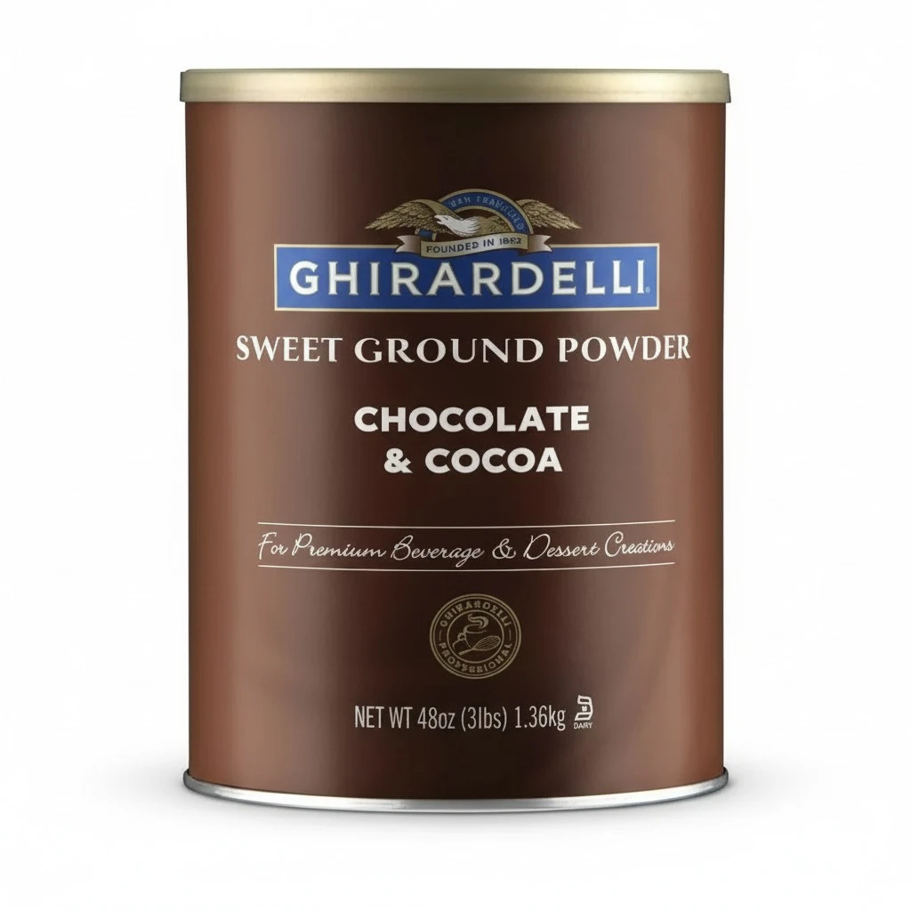 Ghirardelli Sweet Ground Chocolate and Cocoa | 3 lb. | Baking & Desserts