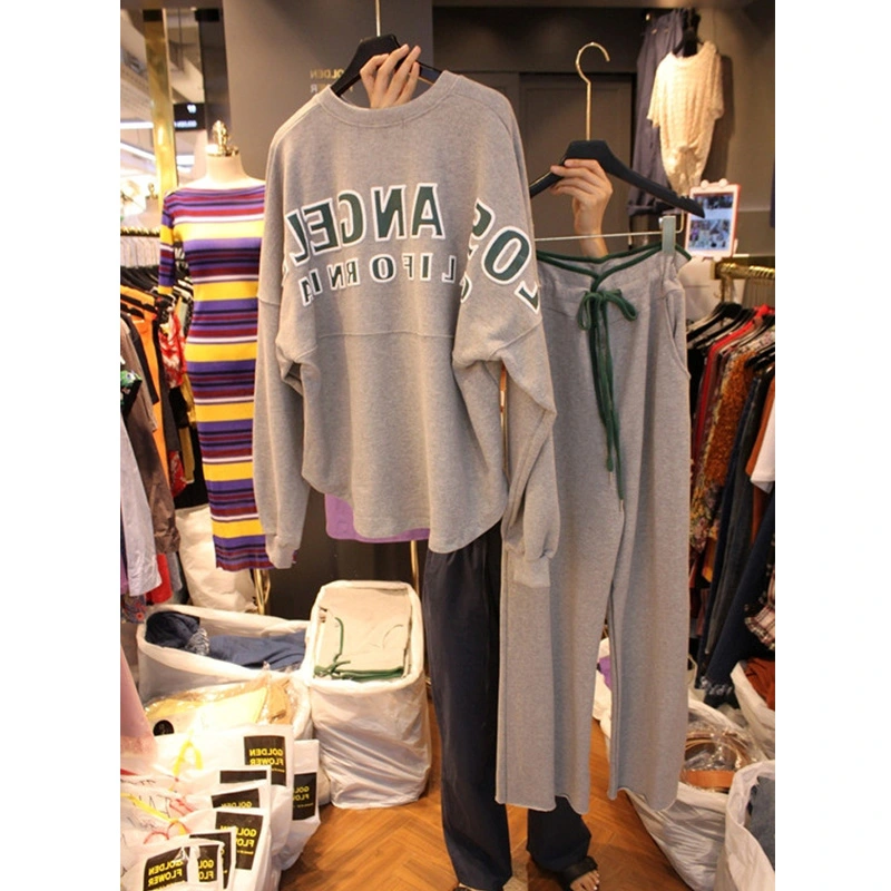Loose Tide Brand Fashion Street Shooting Two-piece Suit