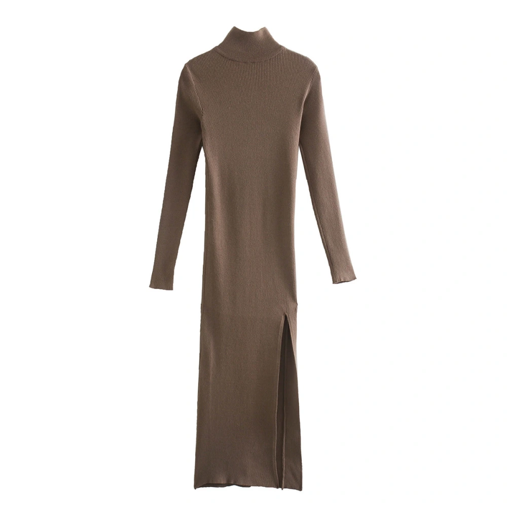 Spring New Small High Neck Tight Dress Women