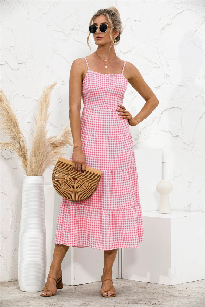Women's Dress With Halter Straps