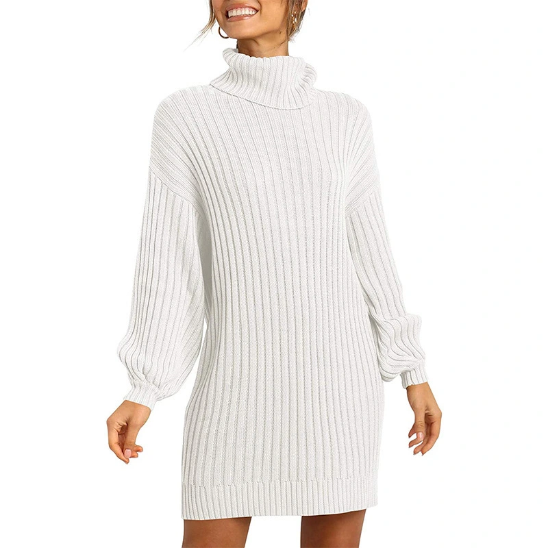 Autumn And Winter New Fashion Women's High Collar Mid-lengt