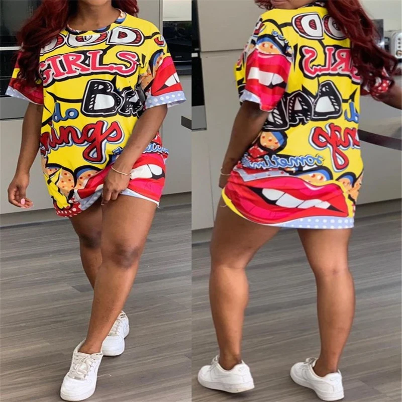 Casual printed dress