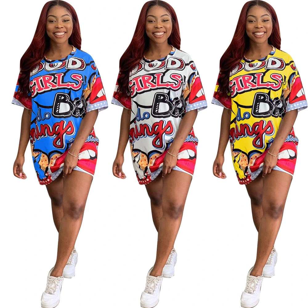 Casual printed dress