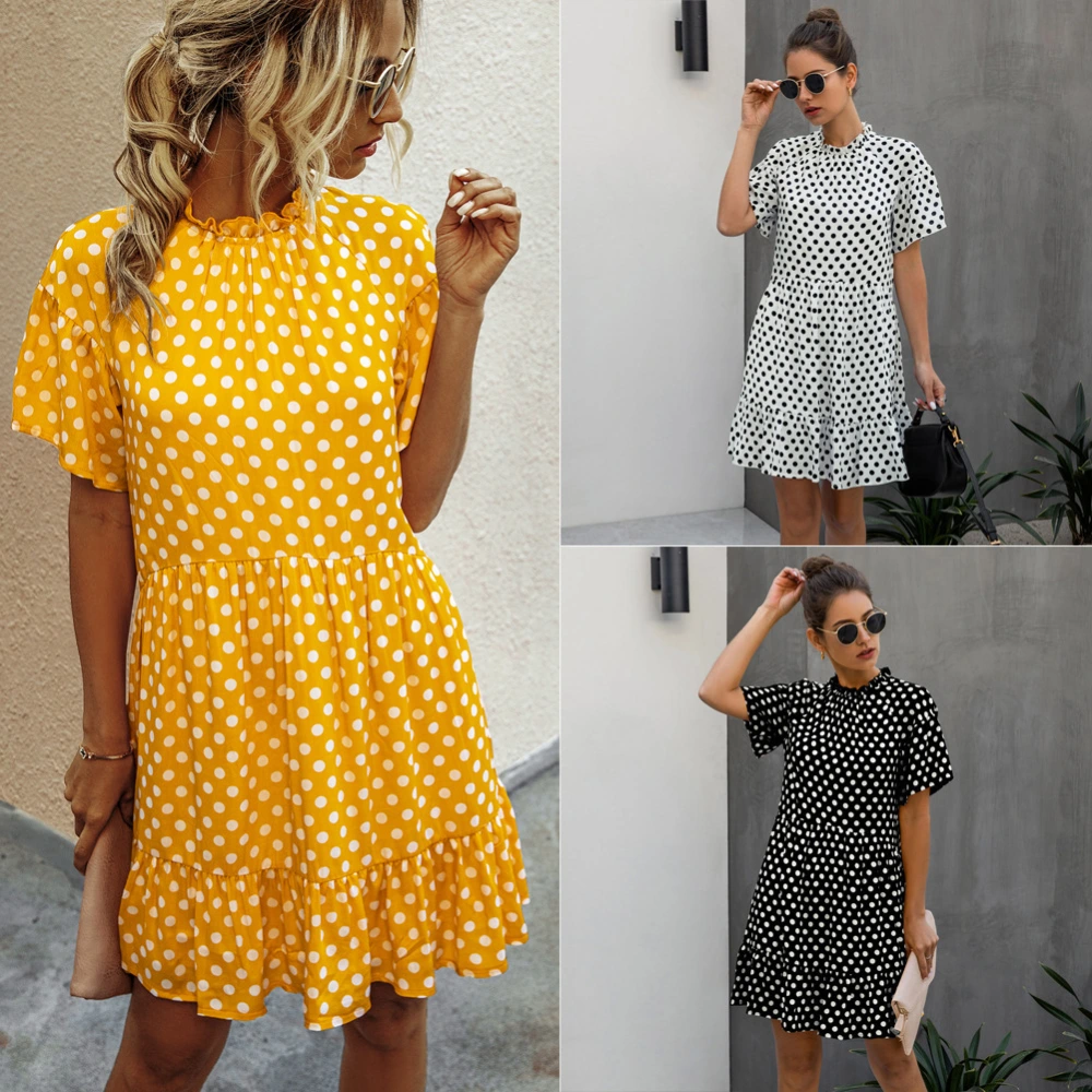 Polka dot women's dress