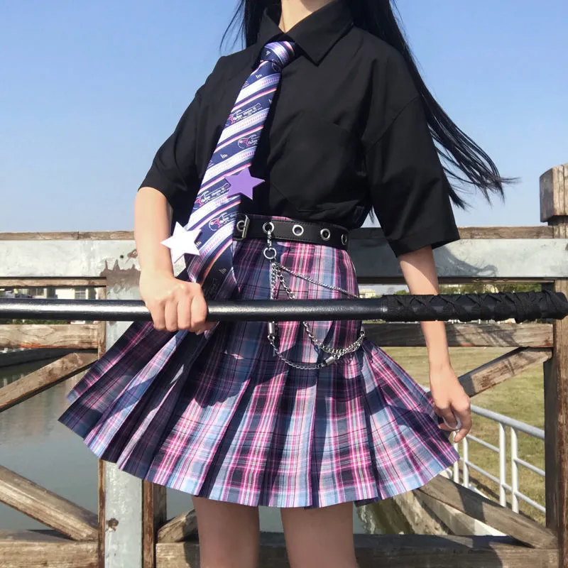 E-sports girl dark girlfriends a gentle one-cut skirt