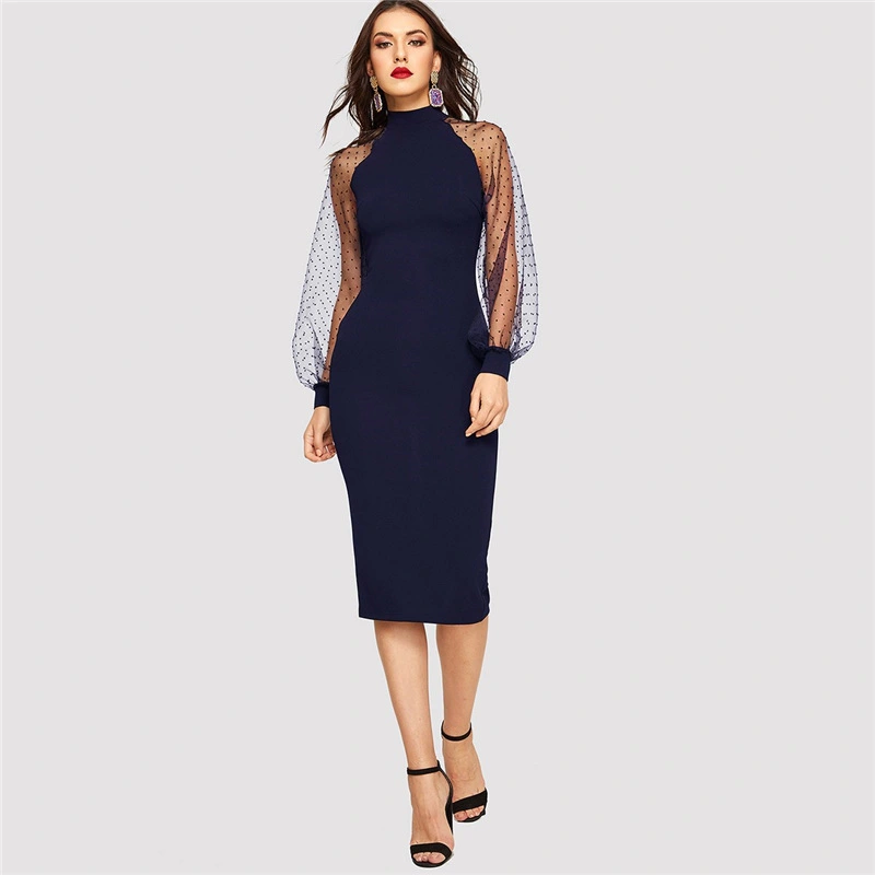 Temperament commuter leisure slim skirt dress
