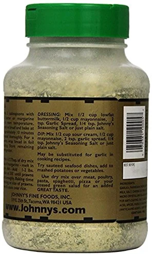 Johnny's Garlic Spread & Seasoning, 18 Oz (Pack of 2)