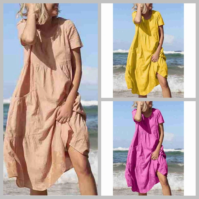 Loose pocket dress