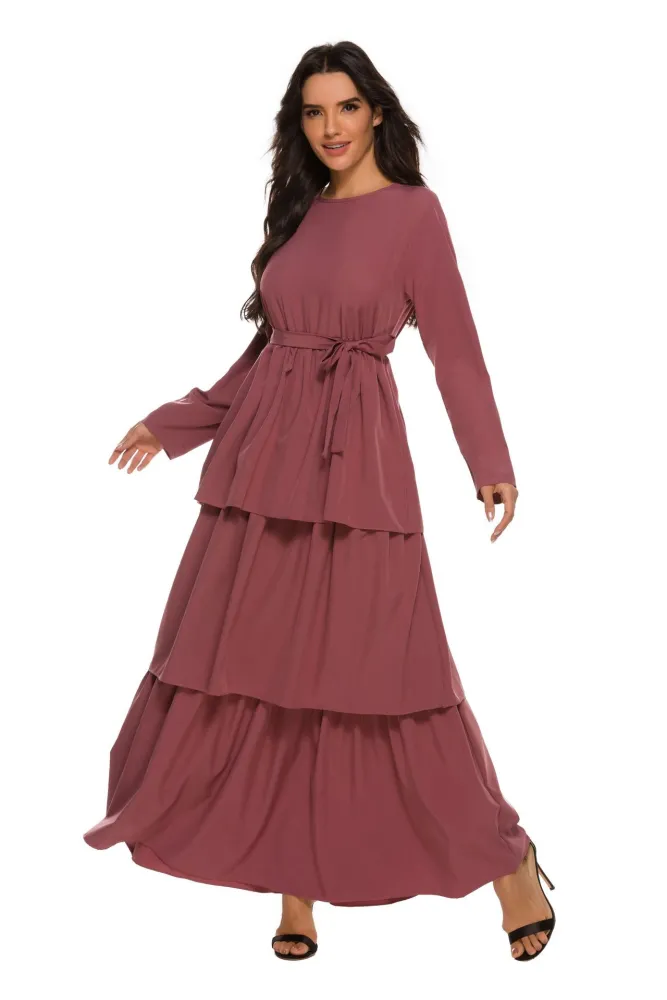 Solid color cake skirt