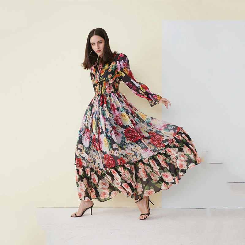 Printed dress