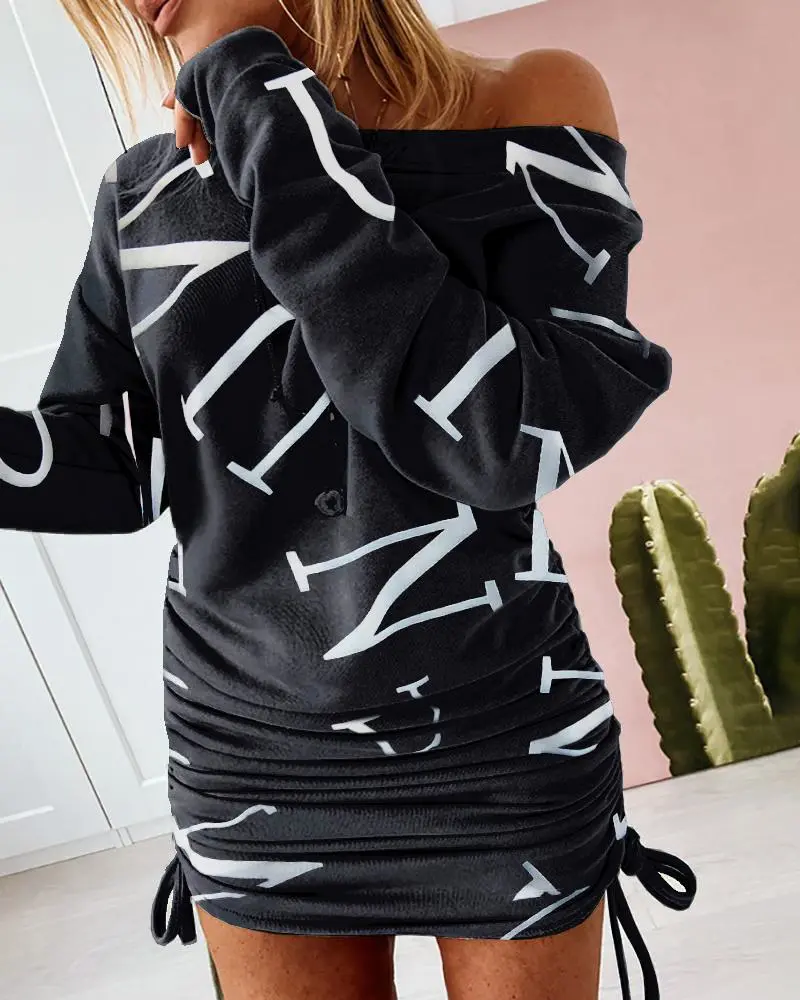 Printed fashion dress
