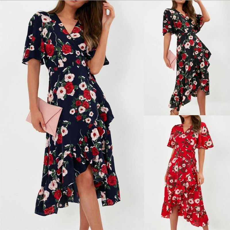 Bohemian floral dress