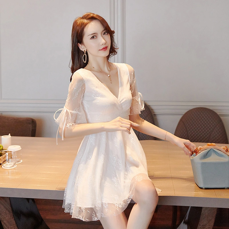 Waist slimming large size mesh short skirt