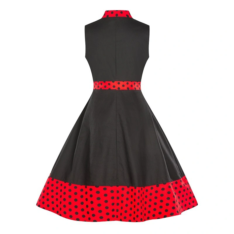 Polka dot big dress