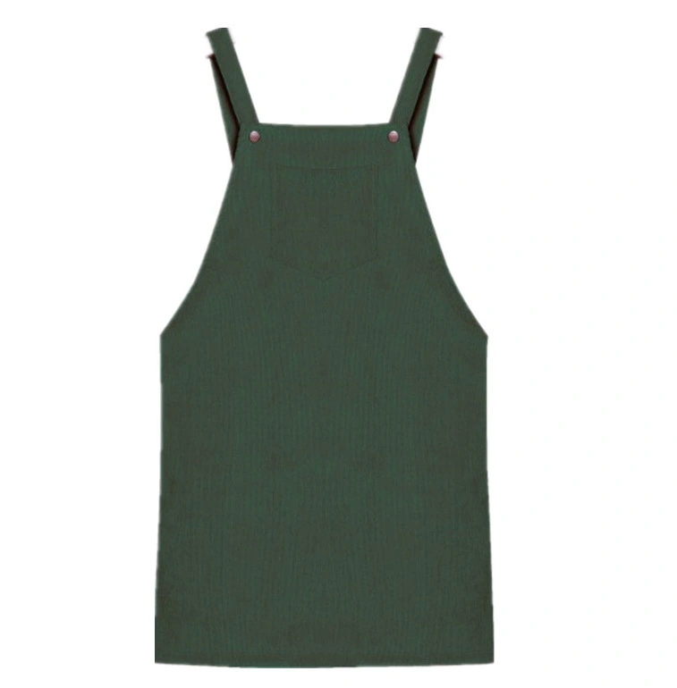 Strap dress solid color suspender skirt