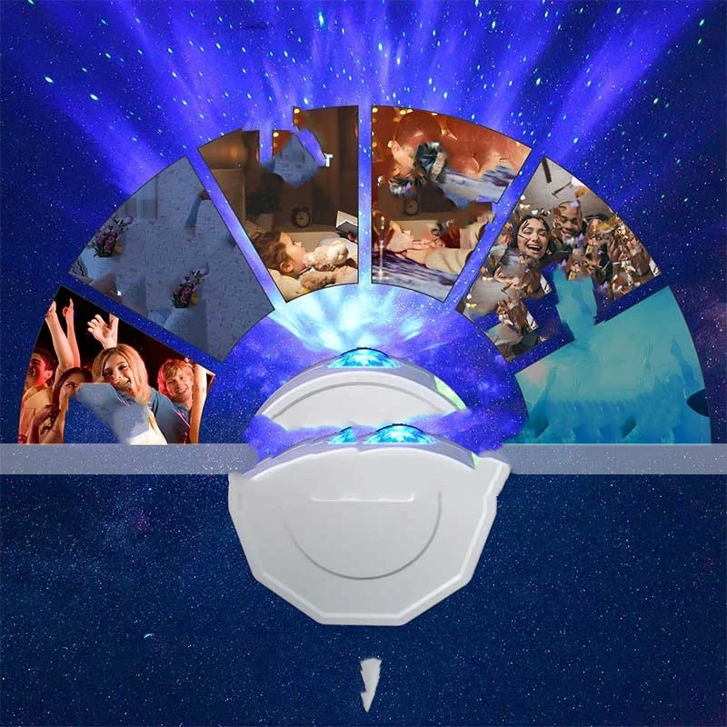 Remote Control Bluetooth LED Starry Sky Projection Lamp