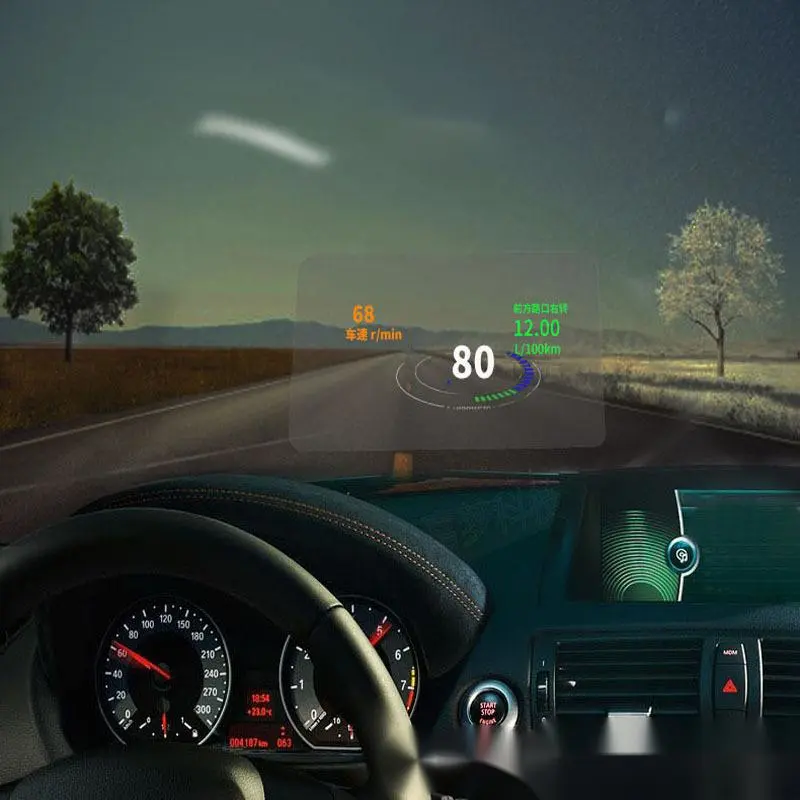 Special protective film for car head-up display