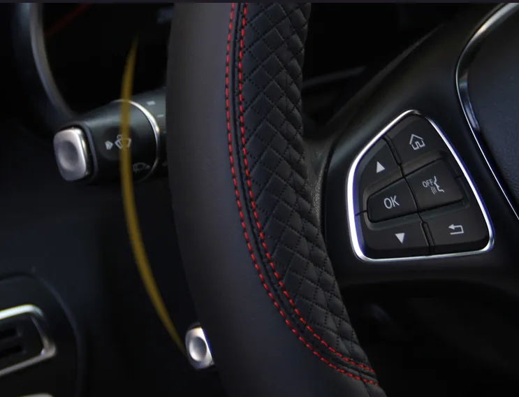 Multi-color embossed car handle cover
