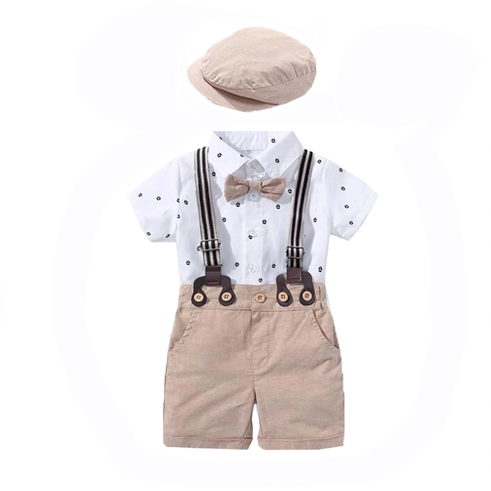 Printed Romper Baby Triangle Romper