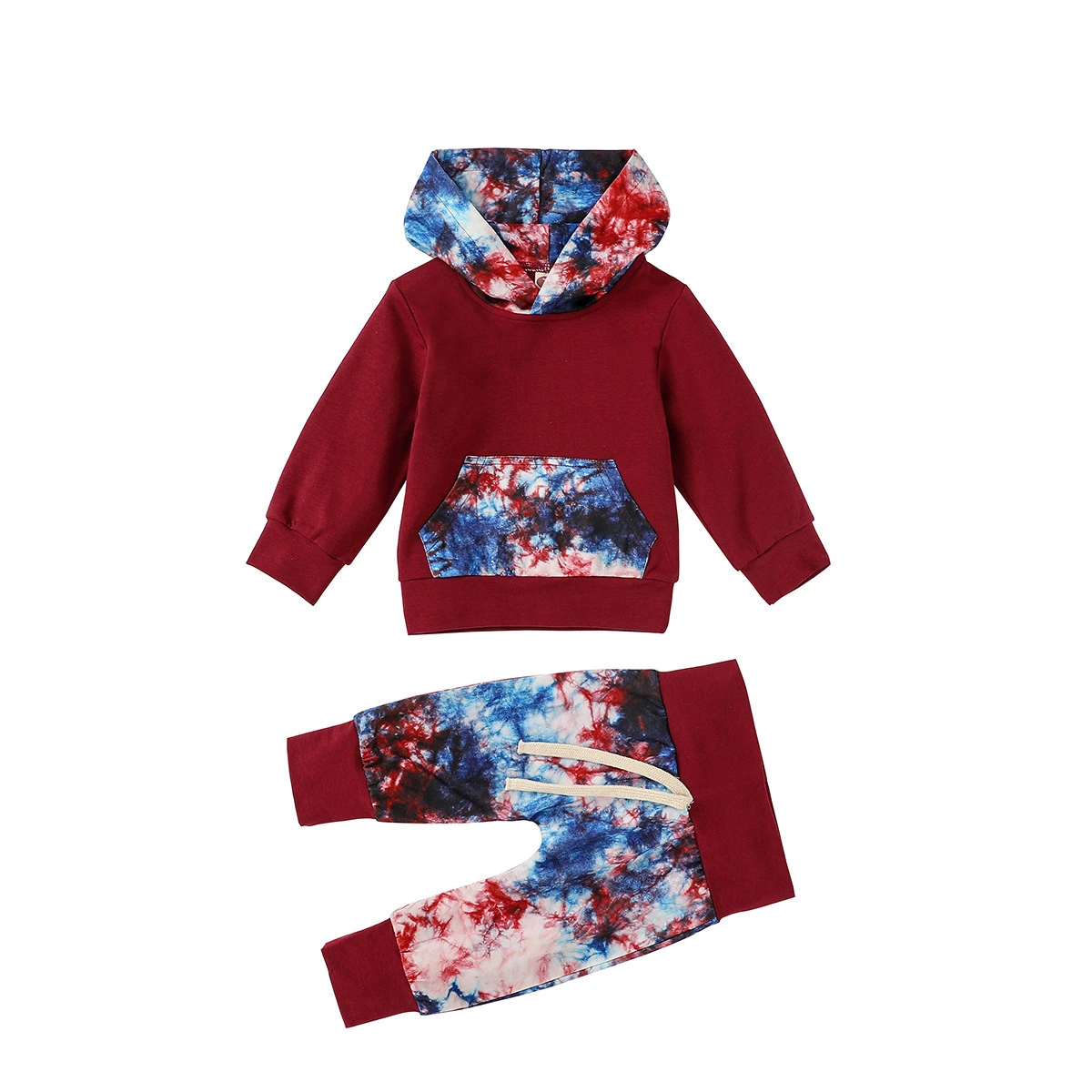 Children's two-piece hooded sweater