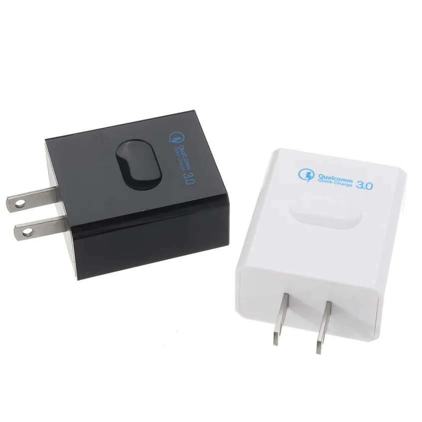 Q C 3.0 Wall Mobile Phone Charger Adapter US Plug Fast Charging