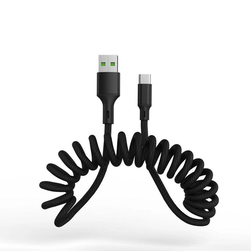 5Apd Fast Charging Spring Braided Data Cable
