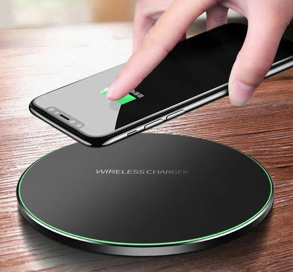 Ultra-thin wireless fast charging 9V QI charger