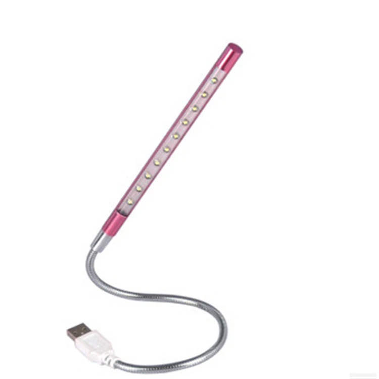Aluminum Ten Lamps Notebook Keyboard Night Light