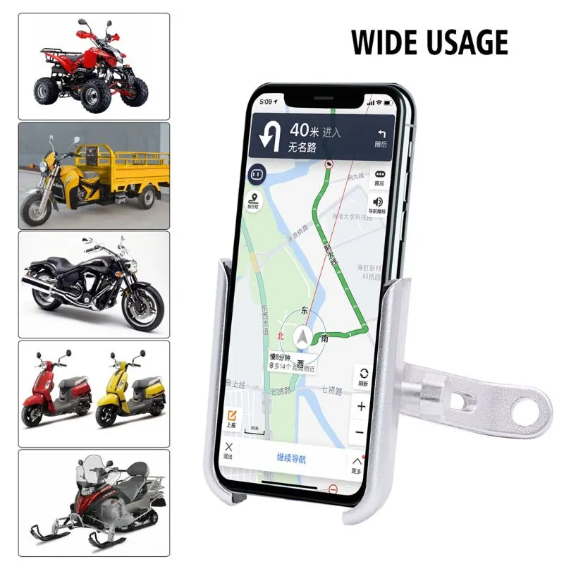 Bicycle GPS aluminum alloy mobile phone rack